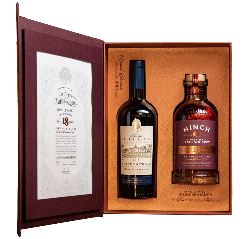 Hinch 18 Year Old Single Malt Irish Whiskey