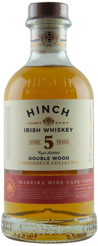 Hinch 5 Year Old Madeira Wine Cask Finish Irish Whiskey