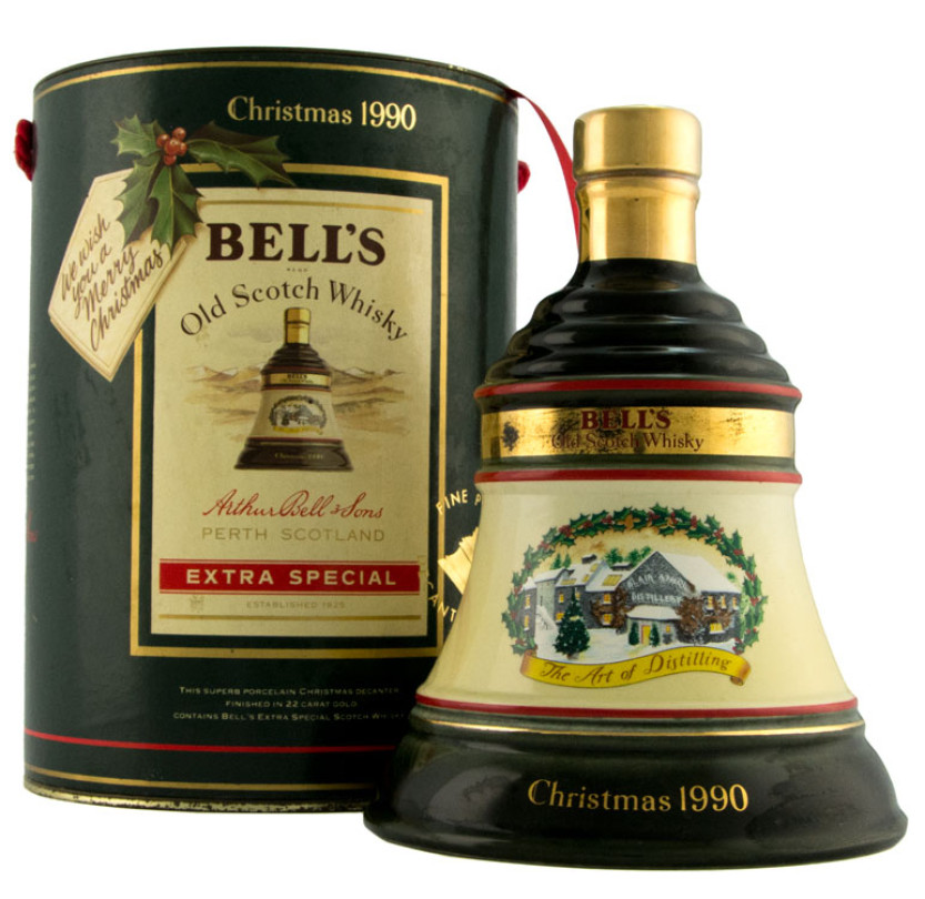Bell's Decanter Christmas 1990